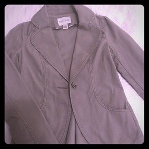 WHBM Gray Corduroy Jacket. Cute cute!!